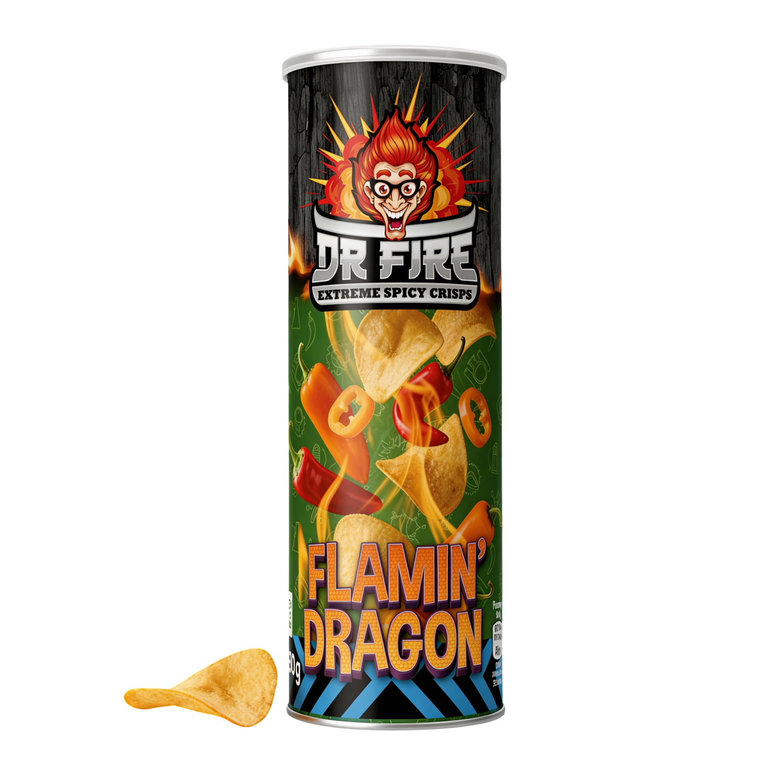 Dr. Fire Chips Flammender Drache 80 g