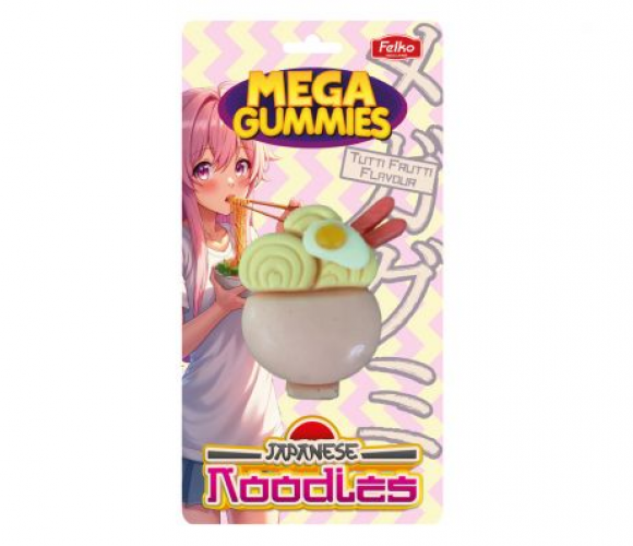 Mega Gummies Japanische Nudeln 120 Gramm