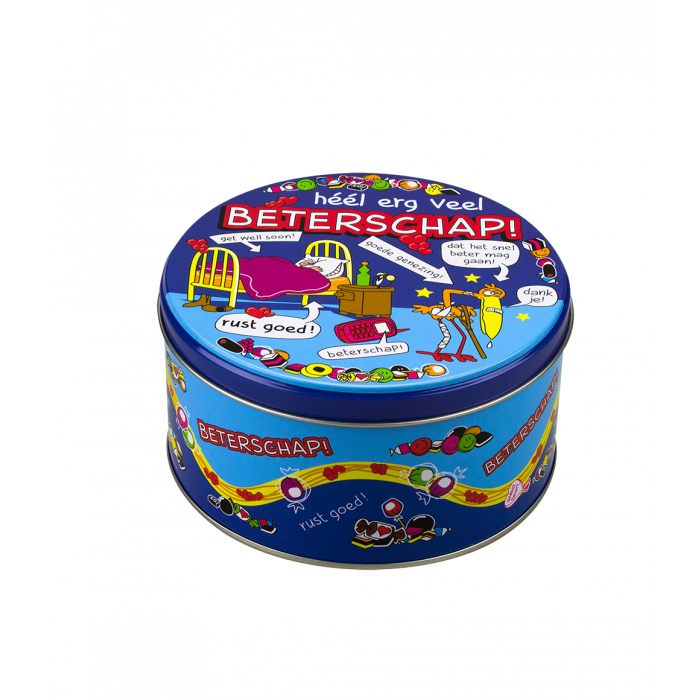 Filled Candy Jar Get Well Soon and 500 Grams