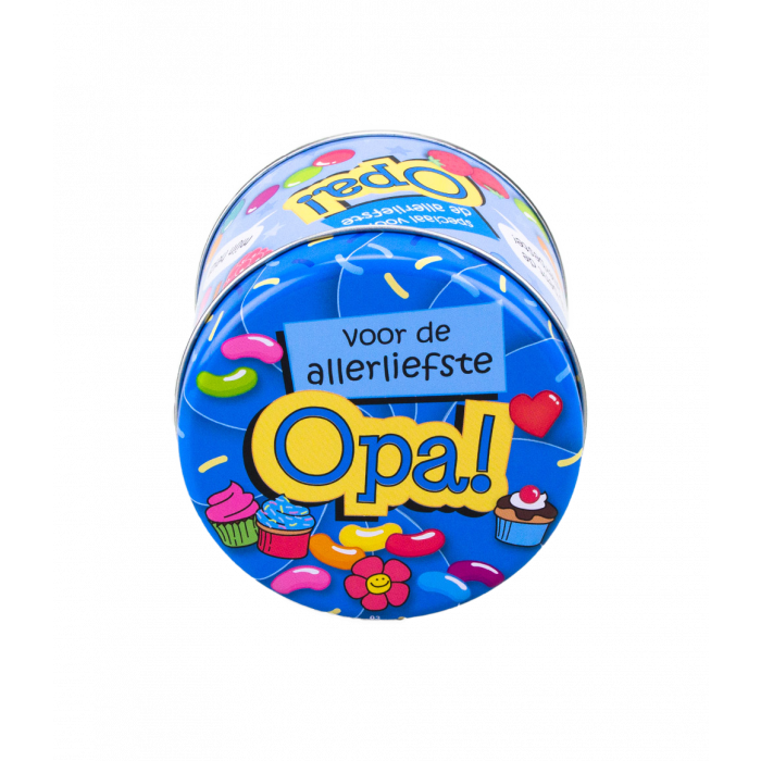 Filled Candy Tins - Grandpa and 250 Gram