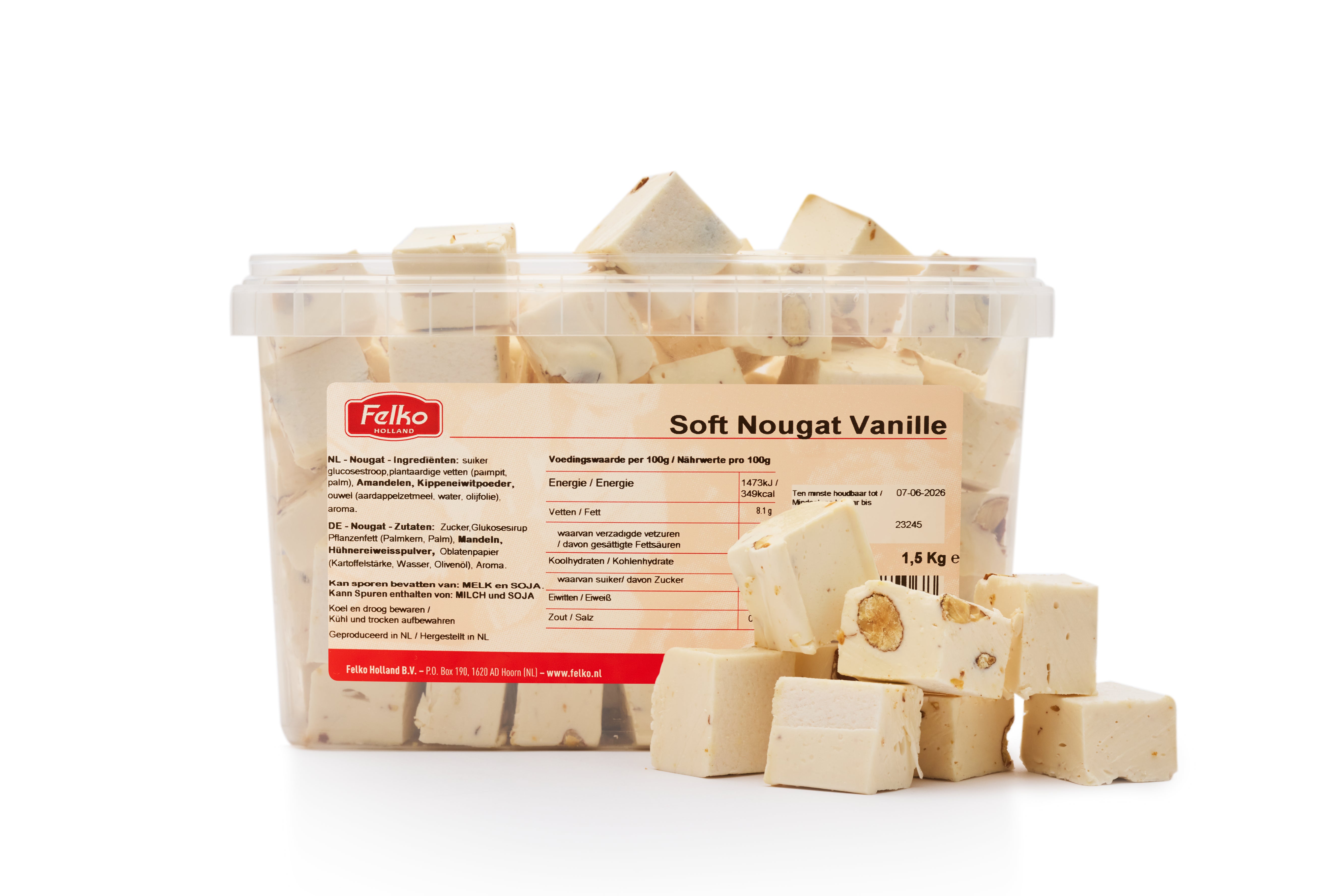 Soft Nougat Vanille 1,5 kg