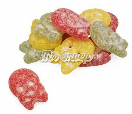 BubsSourFruitSkullsMix200gram