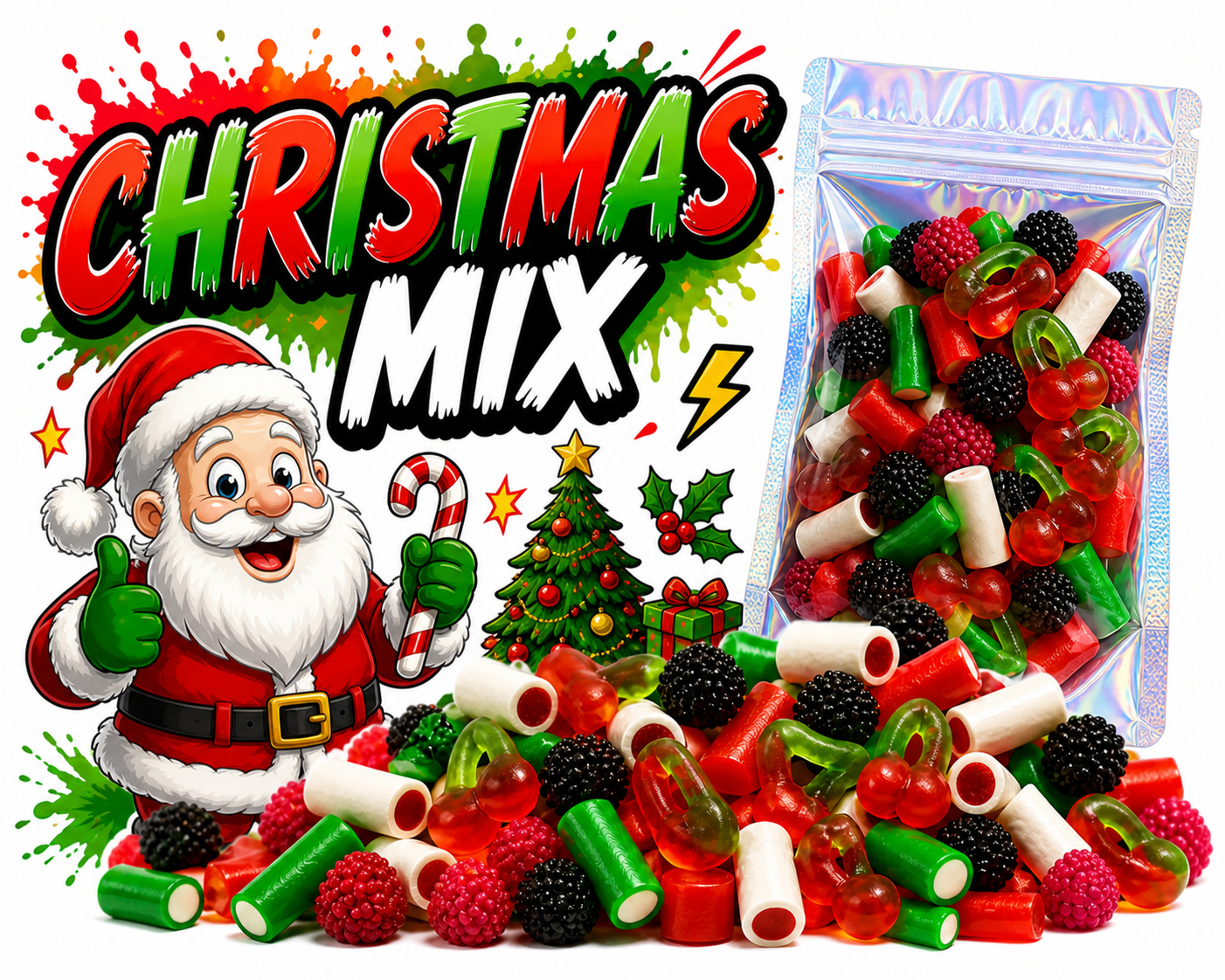 Süßer Weihnachts-Mix