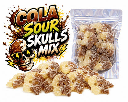 Bubs Cola Saure Totenköpfe 250 Gramm