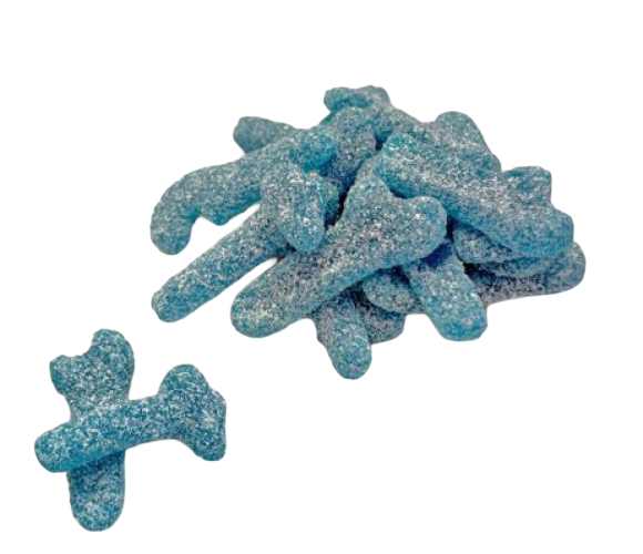 Dulce Plus Jelly Twist Blue Kisses 250 g