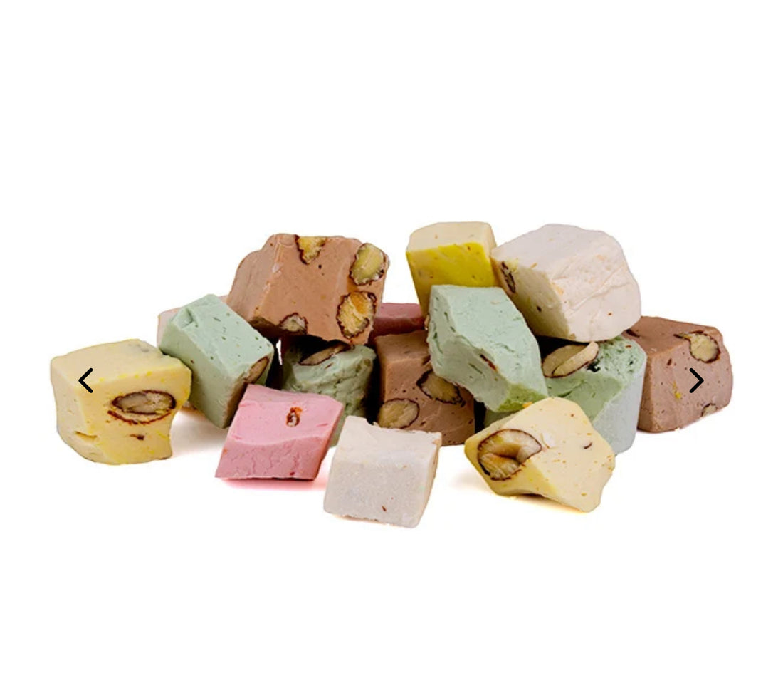 Weicher Nougat 5 Geschmacksrichtungen 500 Gramm