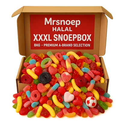 Mr Snoep Halal XL Bonbonbox 6kg