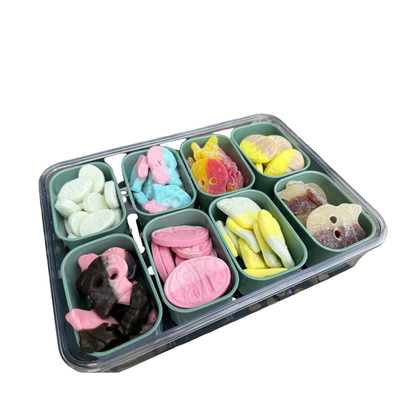 Snackbox mit Bubs Süßigkeiten 1 kg