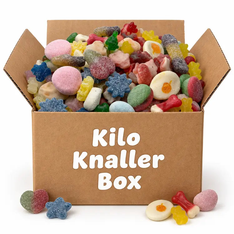 Kiloknaller Süßigkeiten Box
