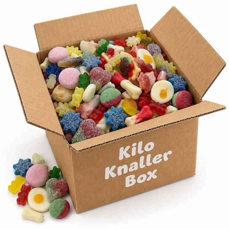 Kiloknaller Süßigkeiten Box