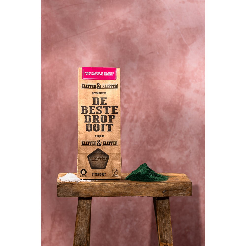 Klepper en Klepper Würzige salzige Lakritz 200 gram