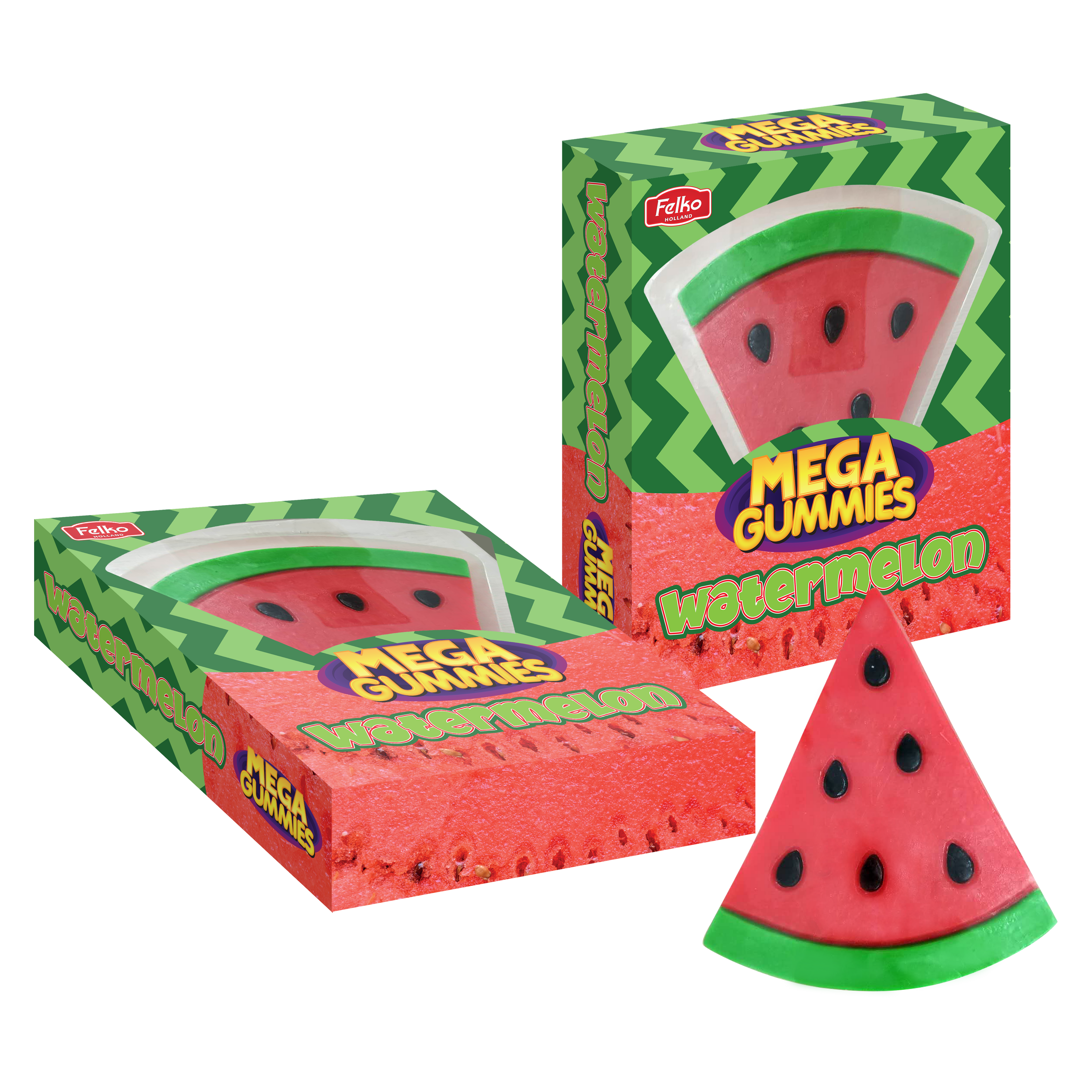 Mega Gummies Wassermelone 600 Gramm