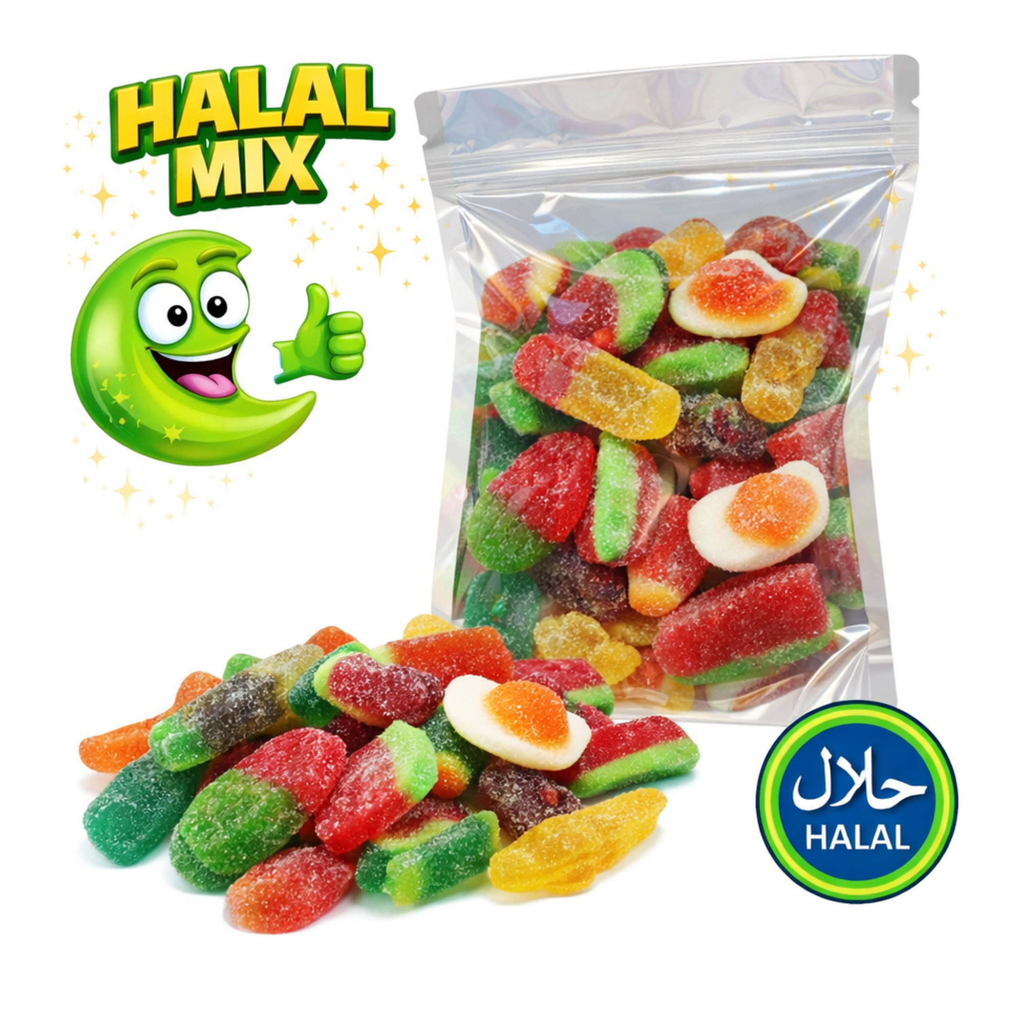 Mr. Snoep Halal candy mix 1kg