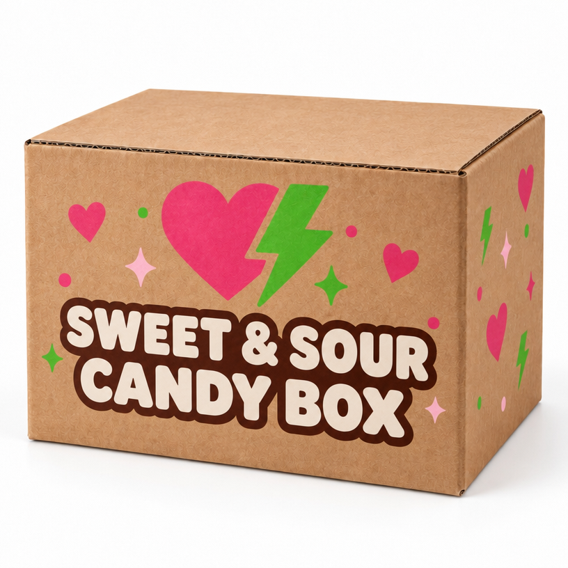 Süß-Sauer Mystery Süßigkeiten Box