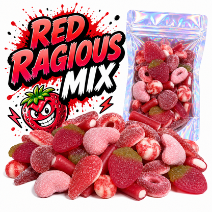 Süßer roter Ragious Mix