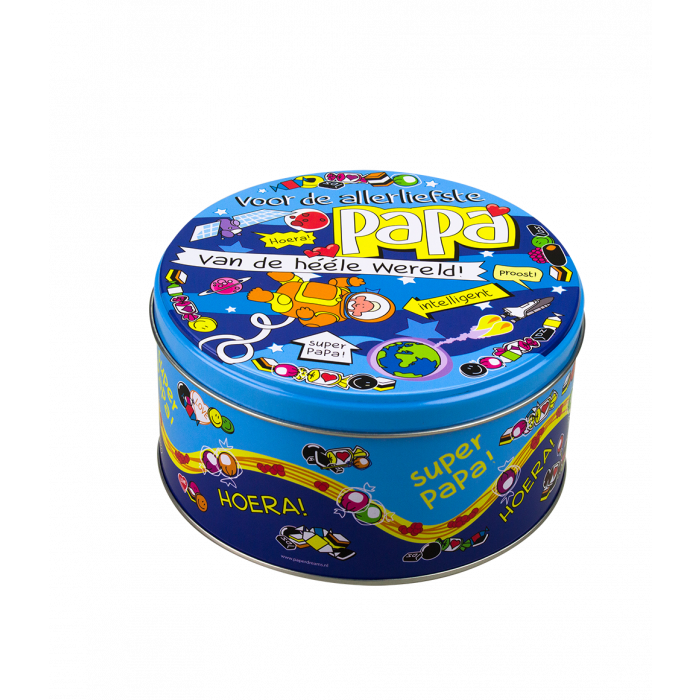Gefülltes Bonbonglas Papa und 500 Gramm
