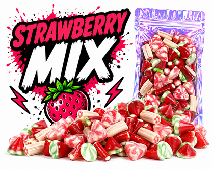 Süßer Erdbeer-Mix