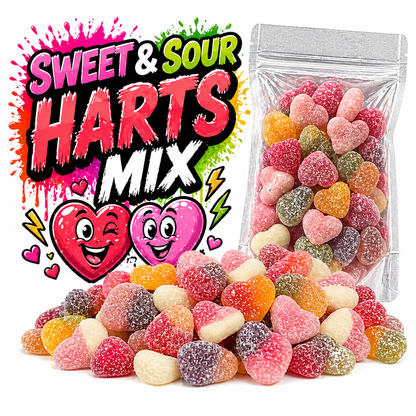 Süß &amp; Sauer Herzen Mix