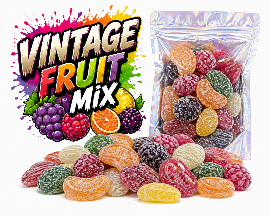 Süßer Vintage Frucht Mix