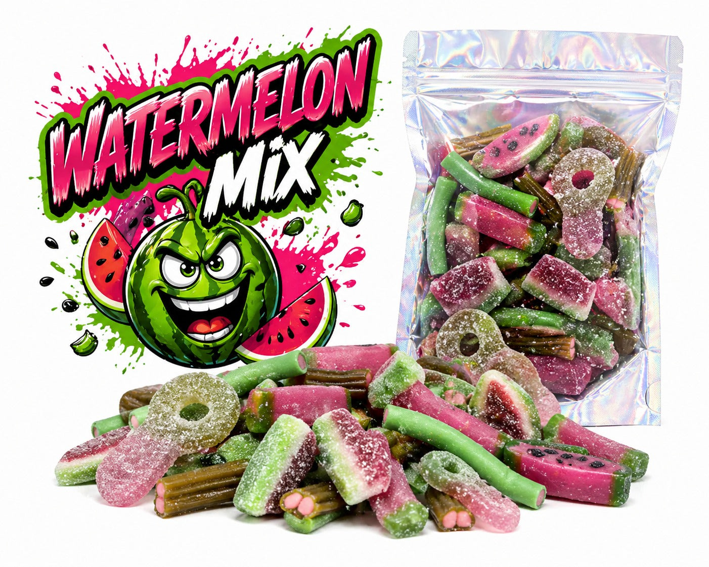 Süß &amp; Sauer Wassermelonen Mix